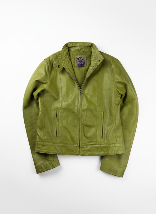 Vgt biker leather jacket S