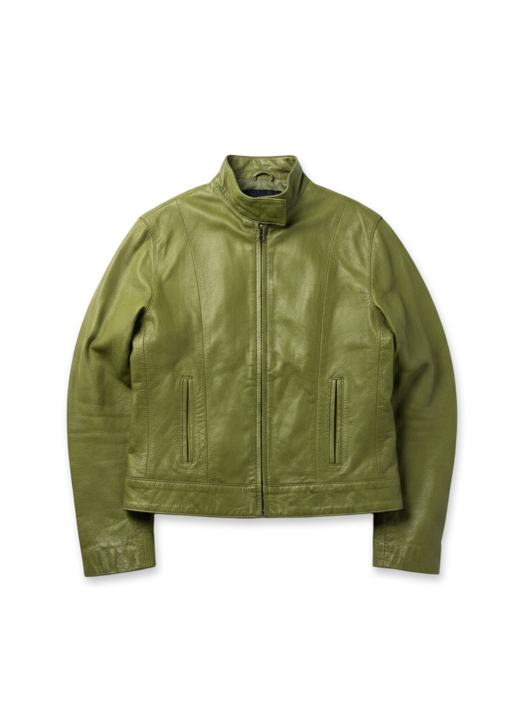 Vgt biker leather jacket S