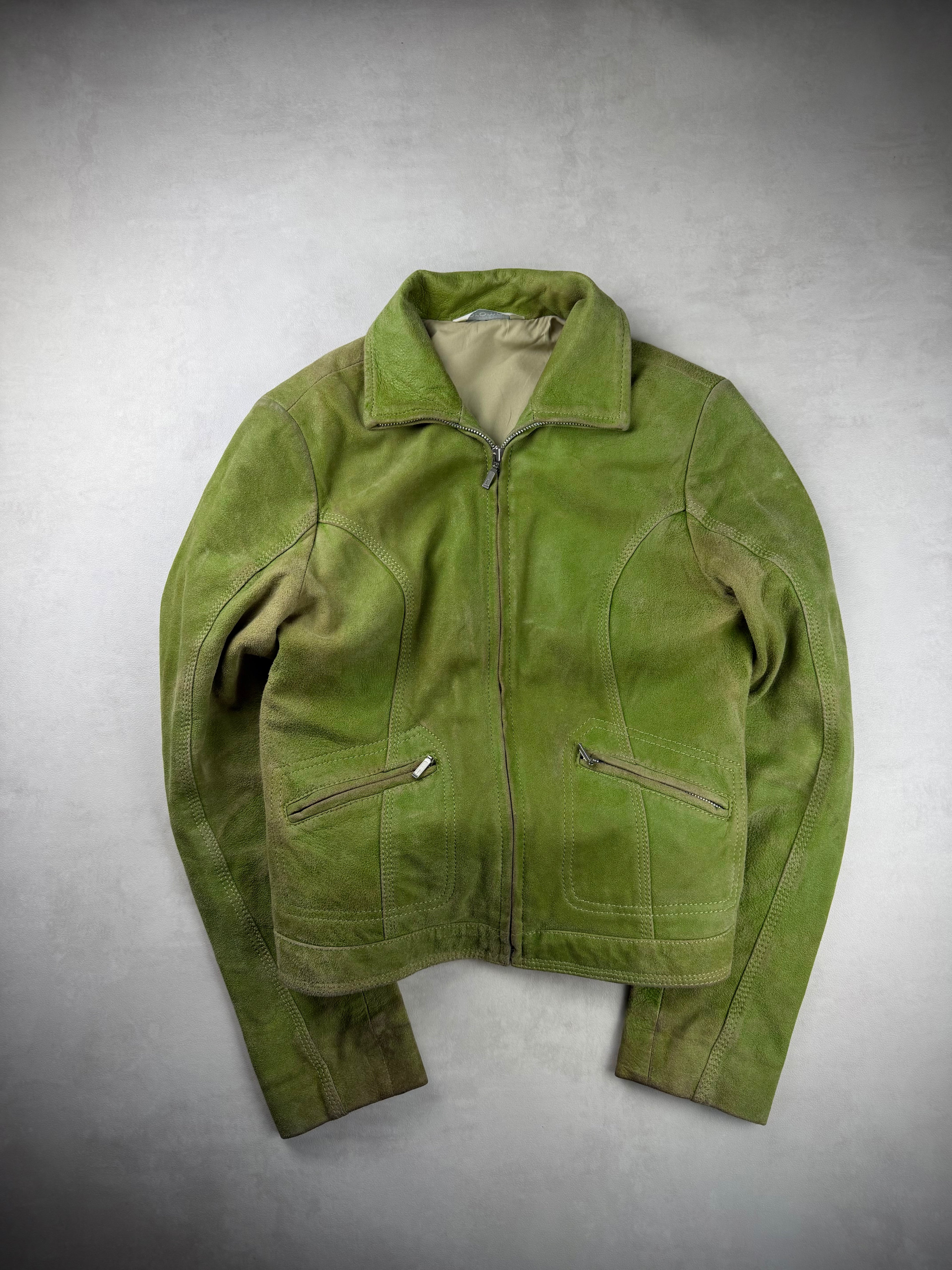 Veste suède pomme
