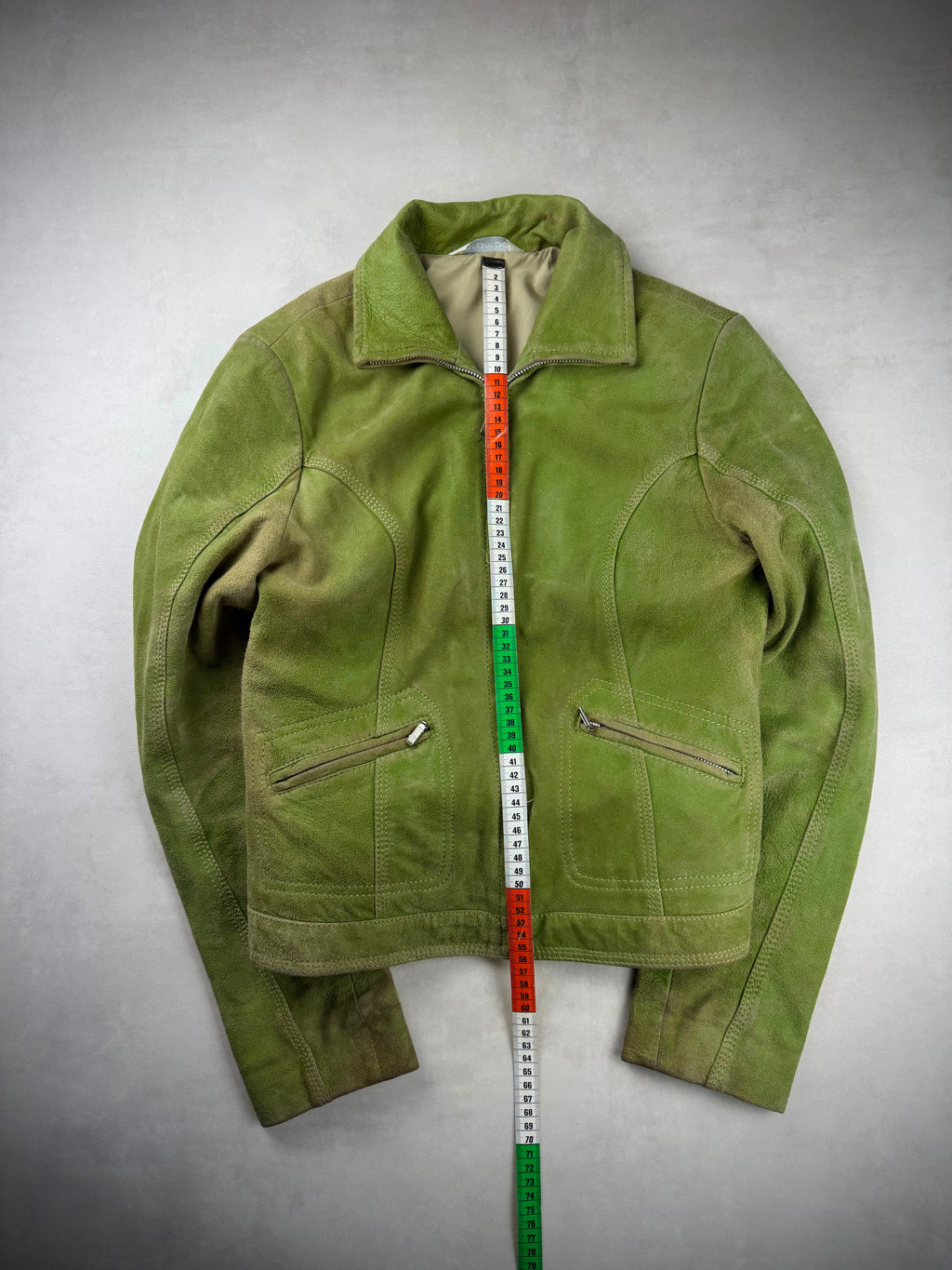 Veste suède pomme