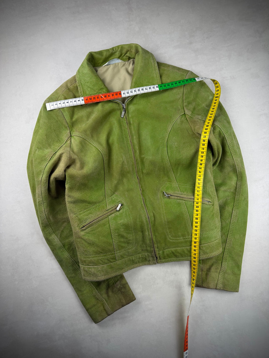 Veste suède pomme