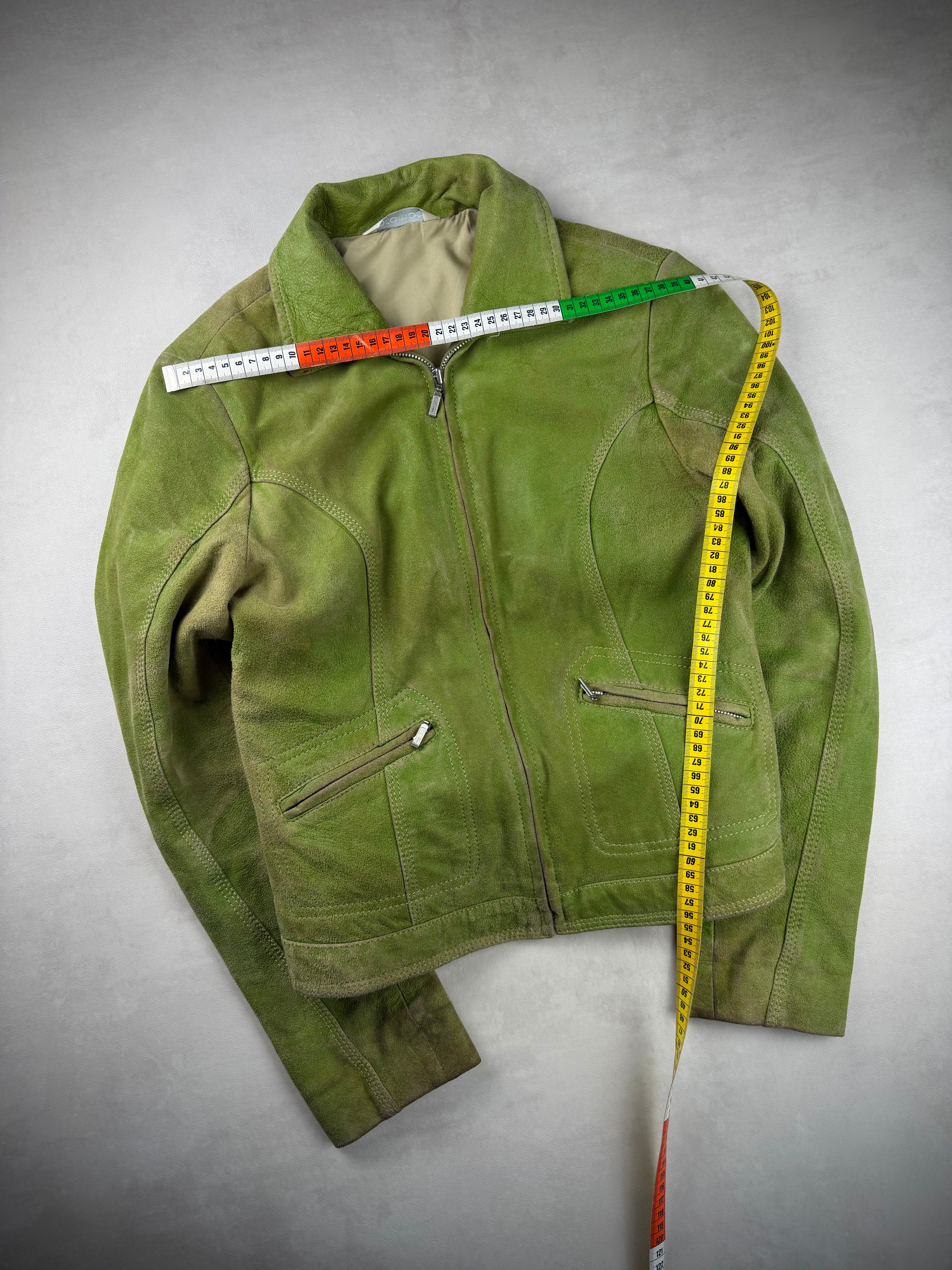 Veste suède pomme
