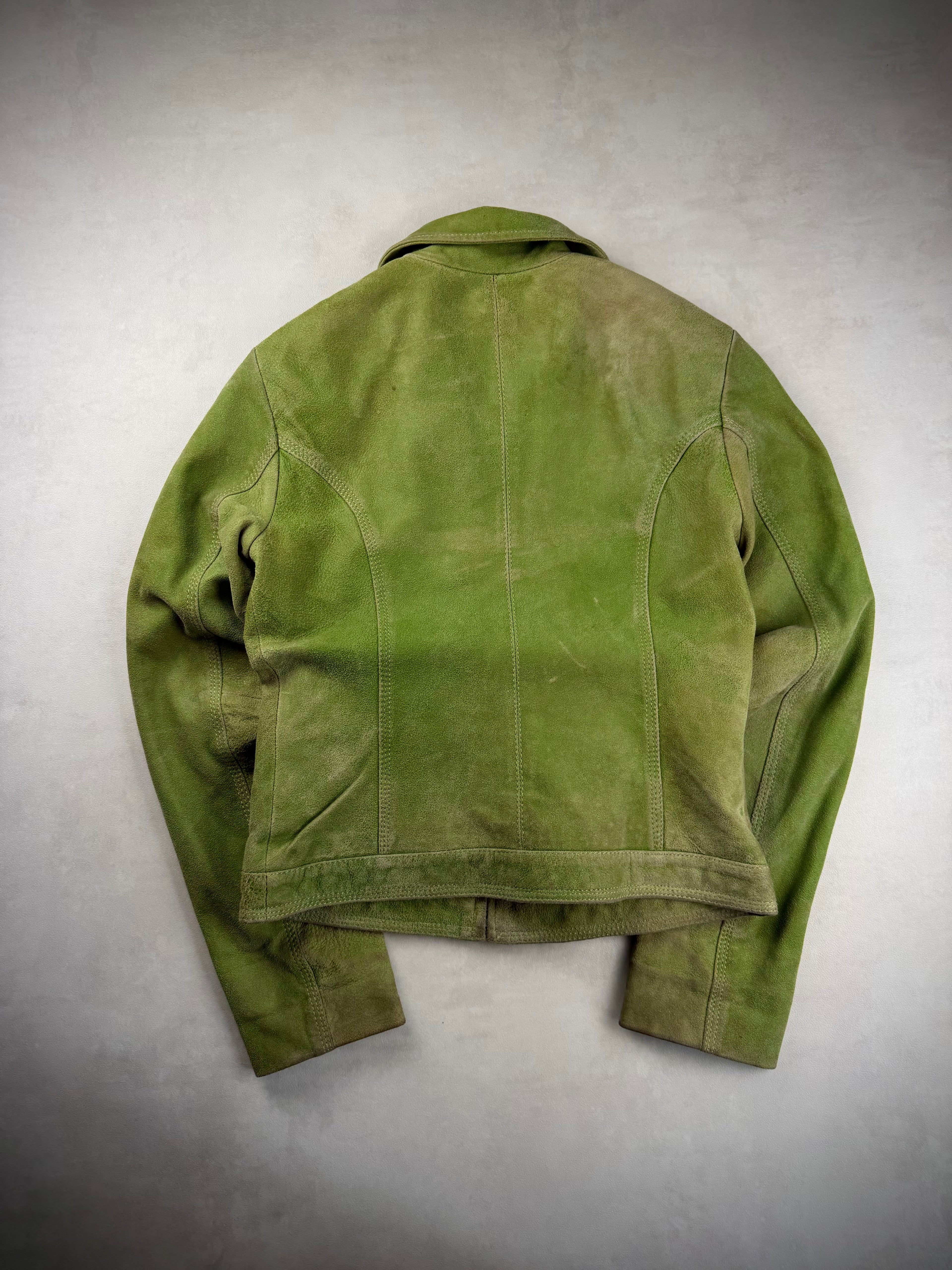 Veste suède pomme