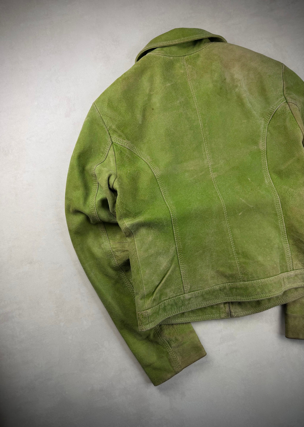 Veste suède pomme