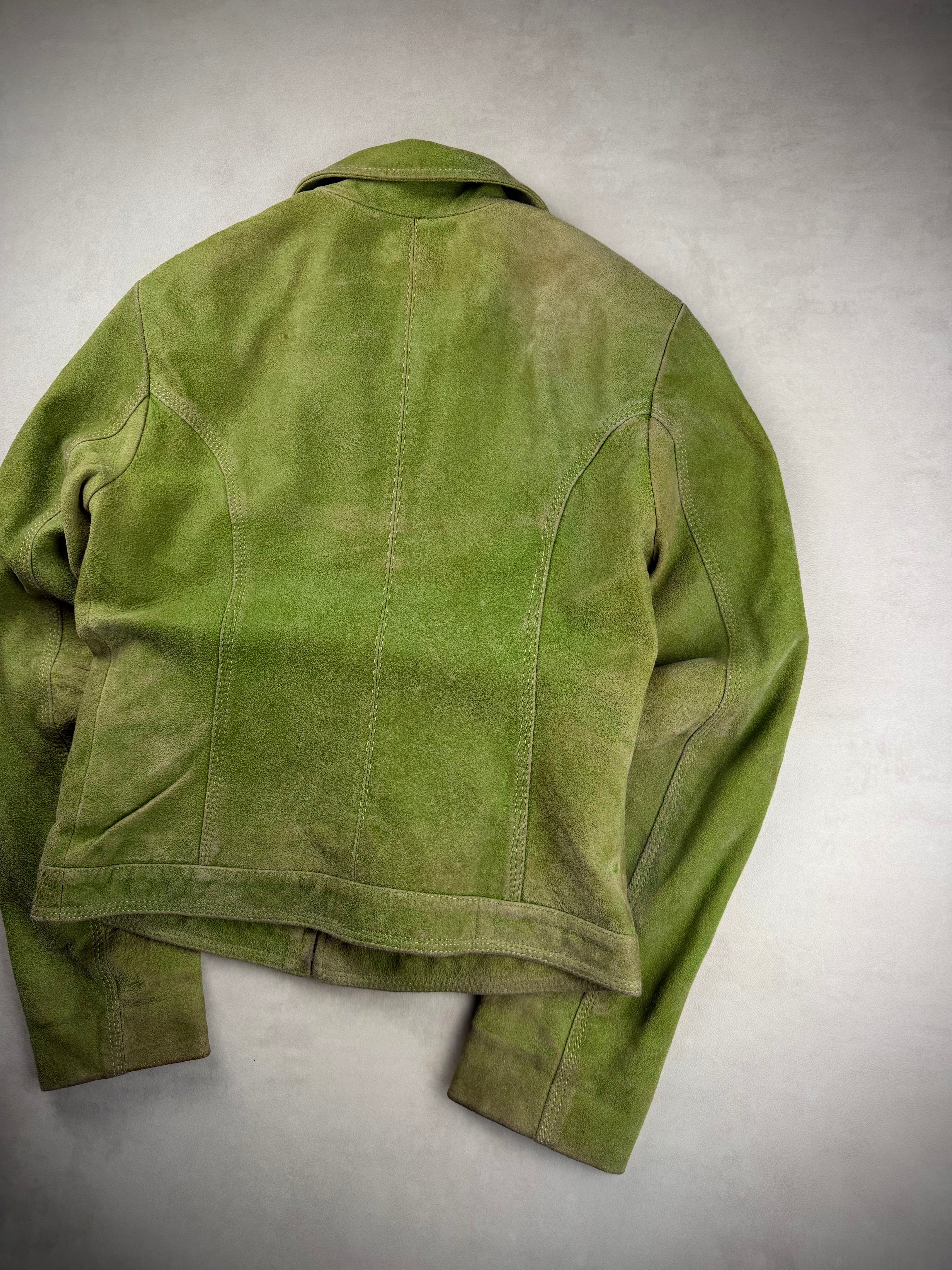 Veste suède pomme