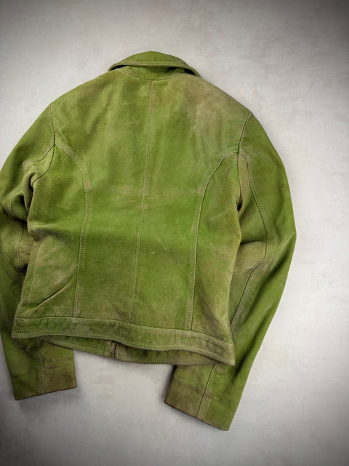 Veste suède pomme